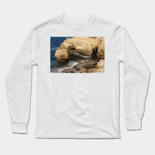 Scenes From Shell Beach In La Jolla - 2 © Long Sleeve T-Shirt